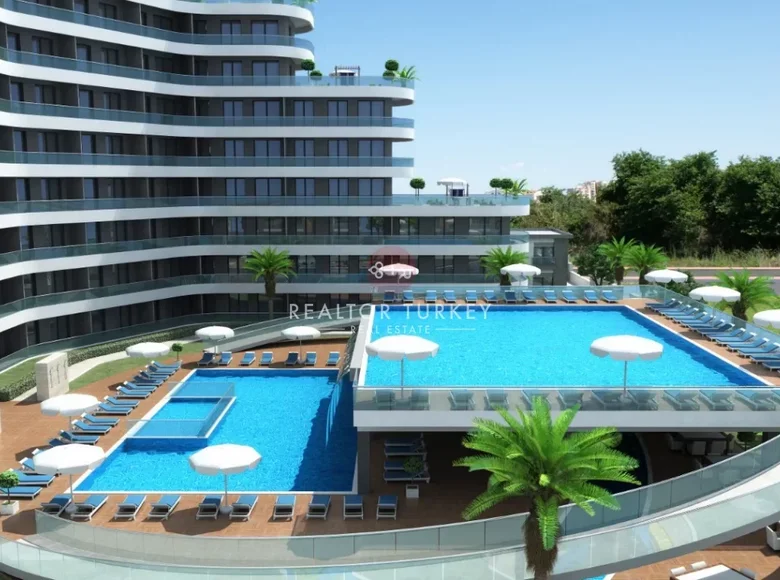 1 bedroom apartment 76 m² Yenbey, Turkey