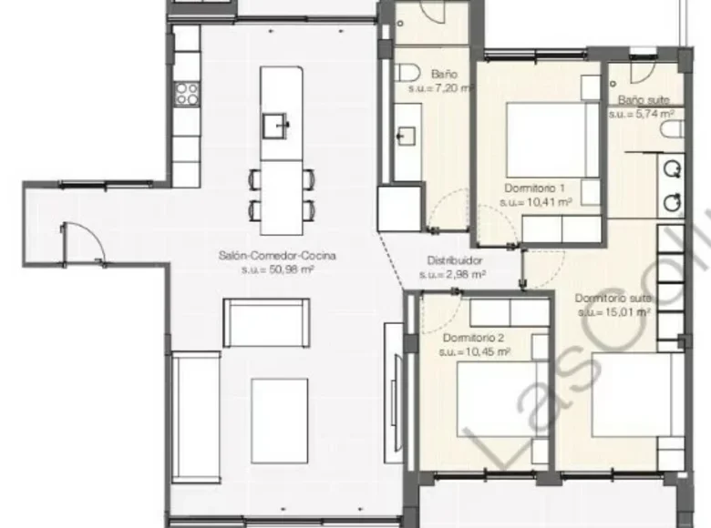 Квартира 4 комнаты 139 м² Orihuela, Испания