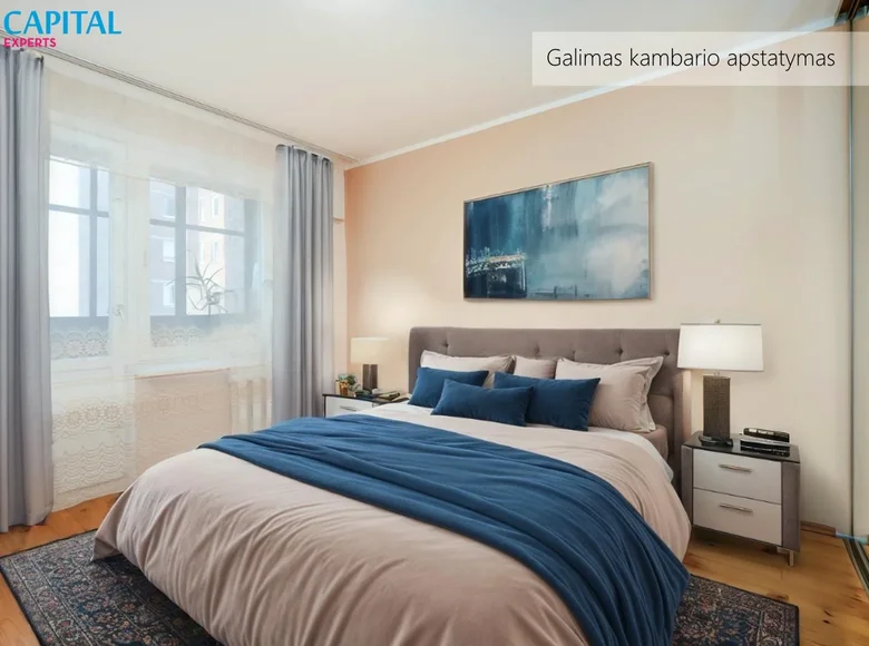 Appartement 3 chambres 54 m² Vilnius, Lituanie