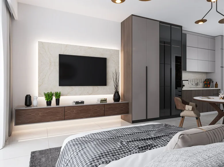 Apartamento 1 habitación 42 m² Perivolia tou Trikomou, Chipre del Norte