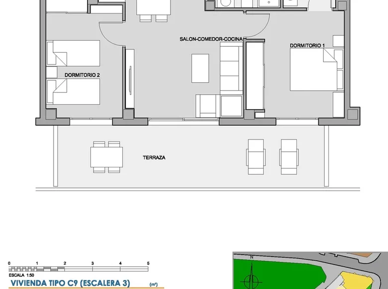 Ático 2 habitaciones 176 m² el Campello, España