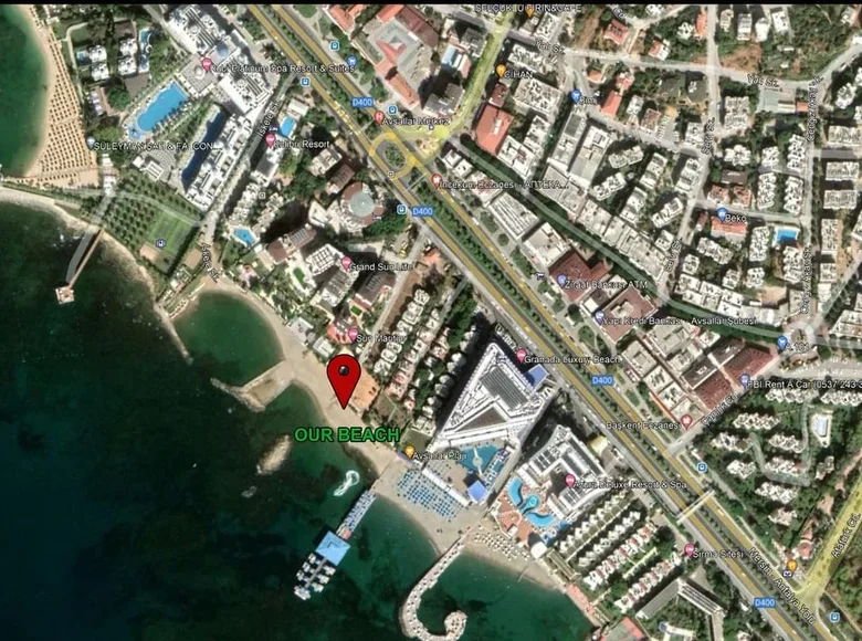 1 bedroom apartment 57 m² Avsallar, Turkey