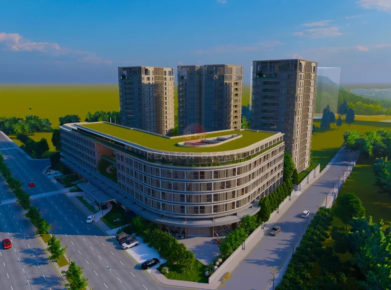 Квартира 1 комната 155 м² Yenbey, Турция