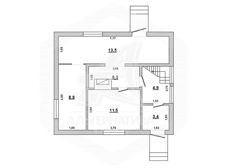 House 86 m² Brest, Belarus