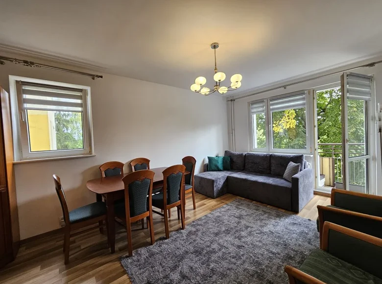 2 room apartment 48 m² in Warsaw, Poland