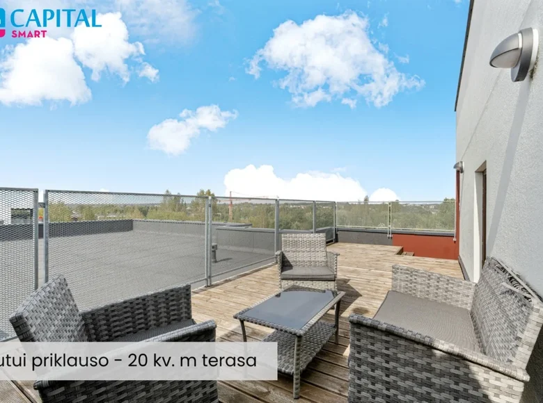 Apartamento 3 habitaciones 57 m² Vilna, Lituania