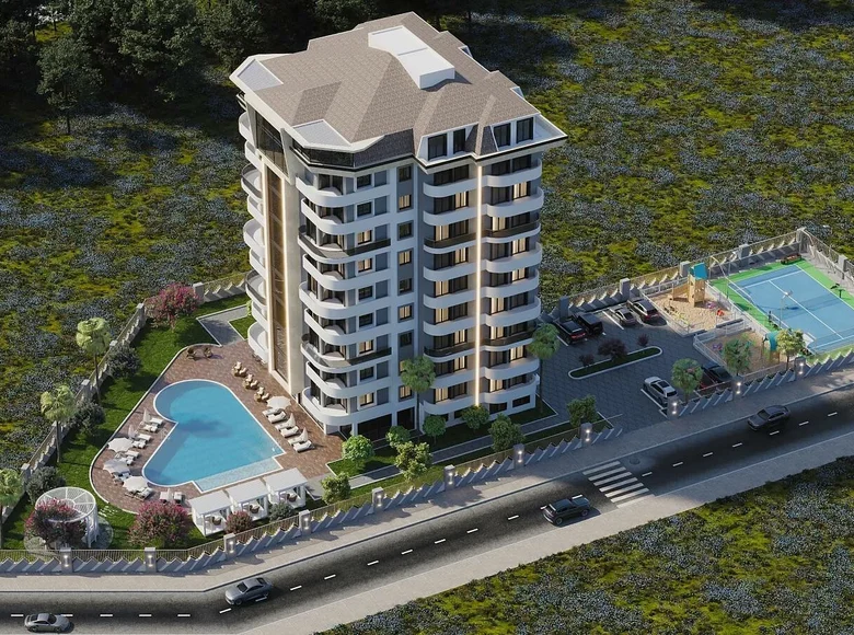 Квартира 2 комнаты 80 м² Аланья, Турция