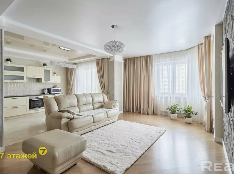 3 room apartment 100 m² Minsk, Belarus