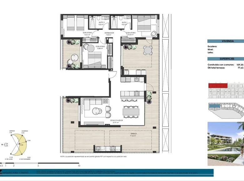 Apartamento 4 habitaciones 109 m² Torre Pacheco, España