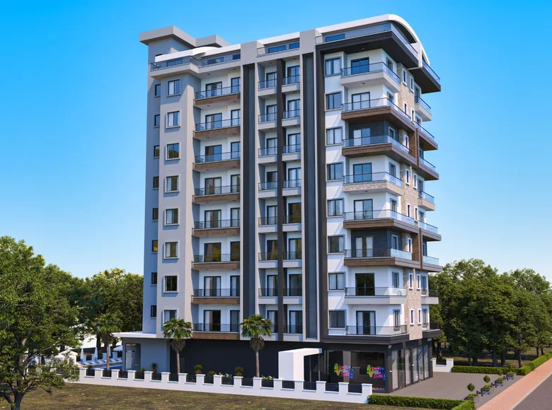 Квартира 1 спальня 59 м² Махмутлар, Турция