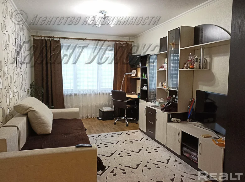 Квартира 1 комната 37 м² Брест, Беларусь