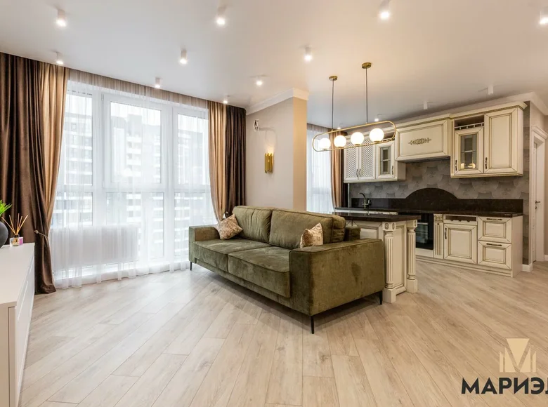 3 room apartment 62 m² Minsk, Belarus