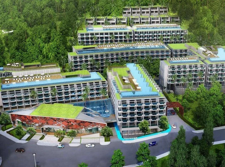 3 bedroom apartment 13 532 m² Phuket, Thailand