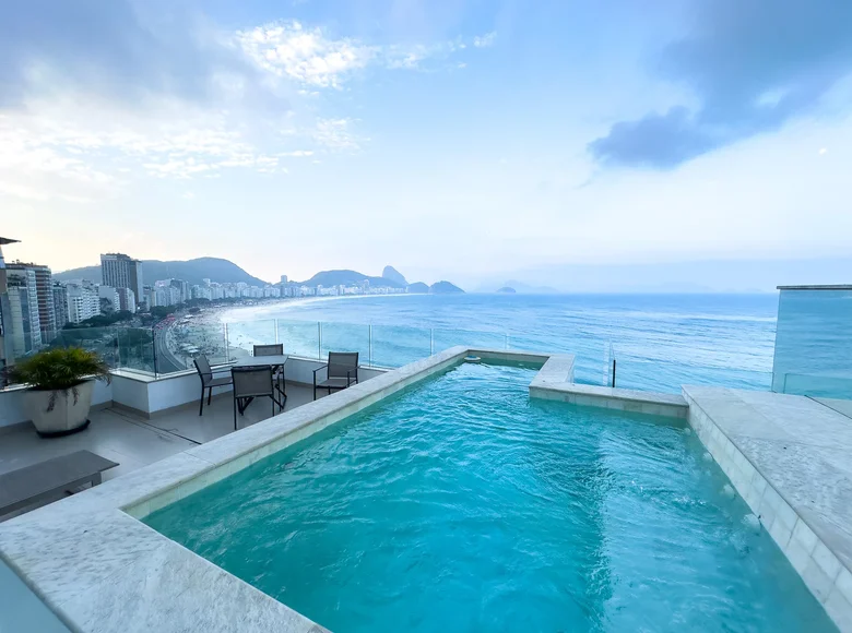 Penthouse 3 pokoi 325 m² Regiao Geografica Imediata do Rio de Janeiro, Brazylia