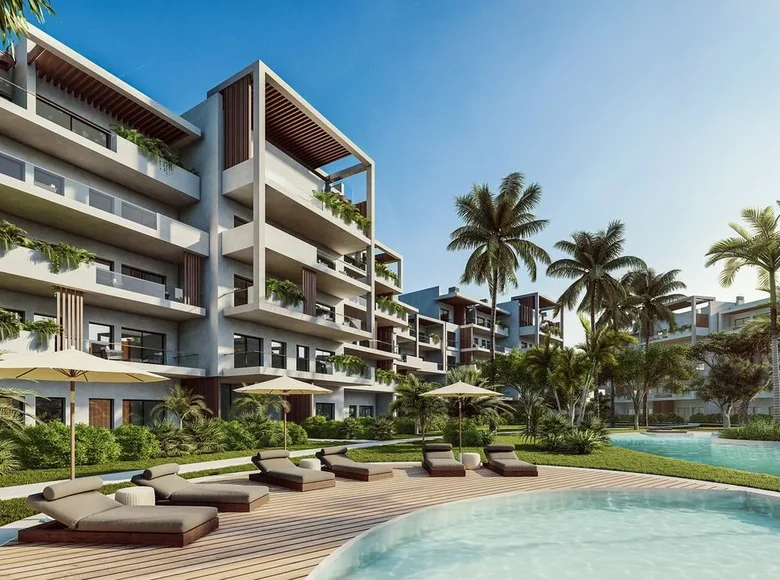 1 bedroom apartment 56 m² Higueey, Dominican Republic