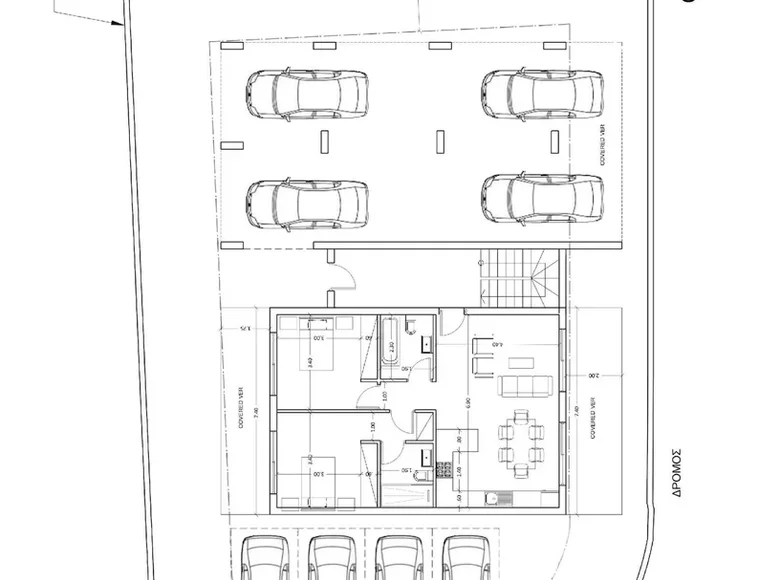 Attique 2 chambres 79 m² Yeroskipou, Chypre