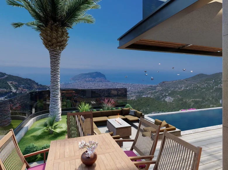 4-Schlafzimmer-Villa 270 m² Alanya, Türkei