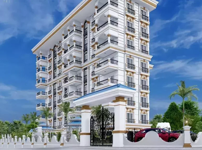 1 bedroom apartment 58 m² Alanya, Turkey