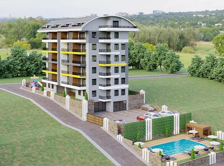 2 bedroom penthouse 120 m² Avsallar, Turkey