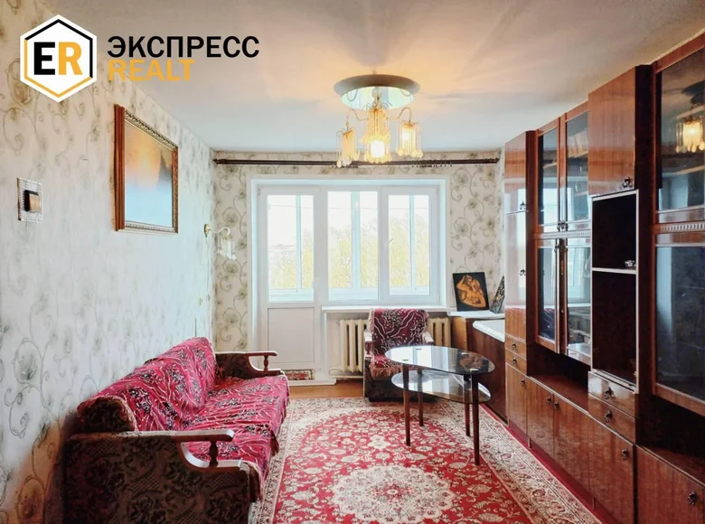 Квартира 2 комнаты 45 м² Берёза, Беларусь