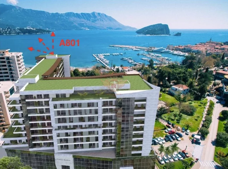 Apartamento 4 habitaciones 157 m² Budva, Montenegro