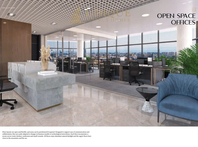 Pomieszczenie biurowe 1 637 m² Limassol District, Cypr