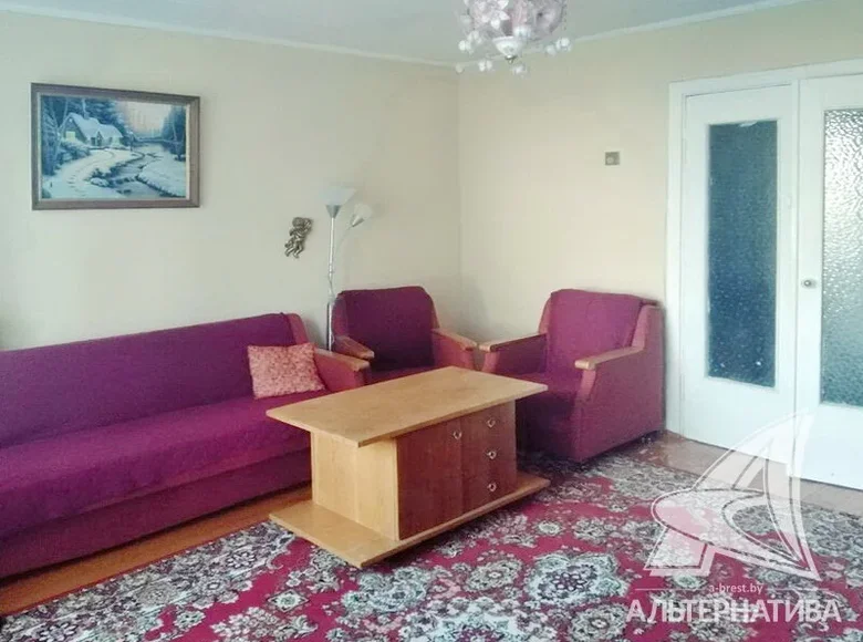 Appartement 2 chambres 47 m² Kobryn, Biélorussie