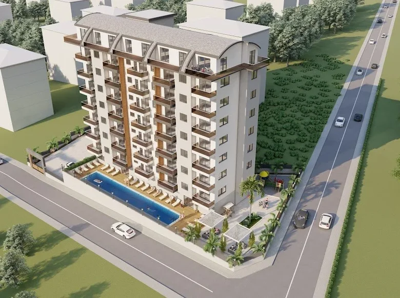 Квартира 1 спальня 48 м² Аланья, Турция