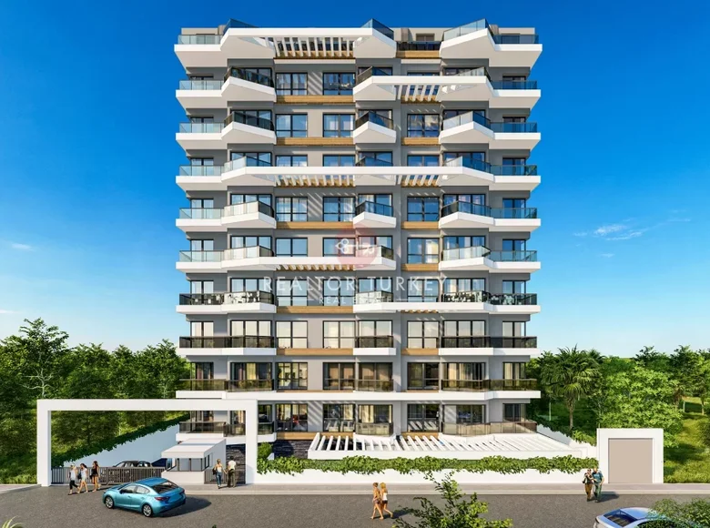 Квартира 1 комната 50 м² Махмутлар центр, Турция