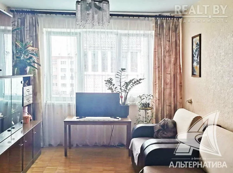 2 room apartment 49 m² Kobryn District, Belarus