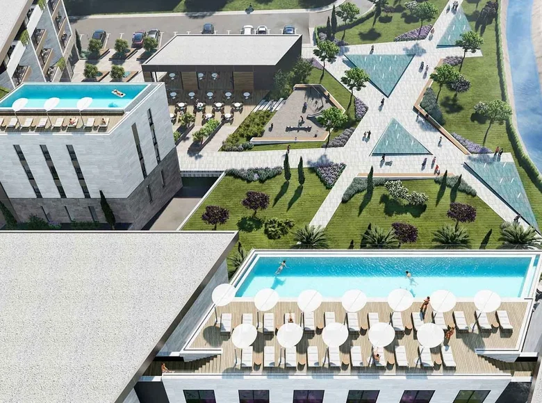 Apartamento 2 habitaciones 47 m² Tivat, Montenegro