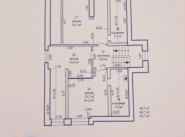 House 193 m² Rechytsa, Belarus