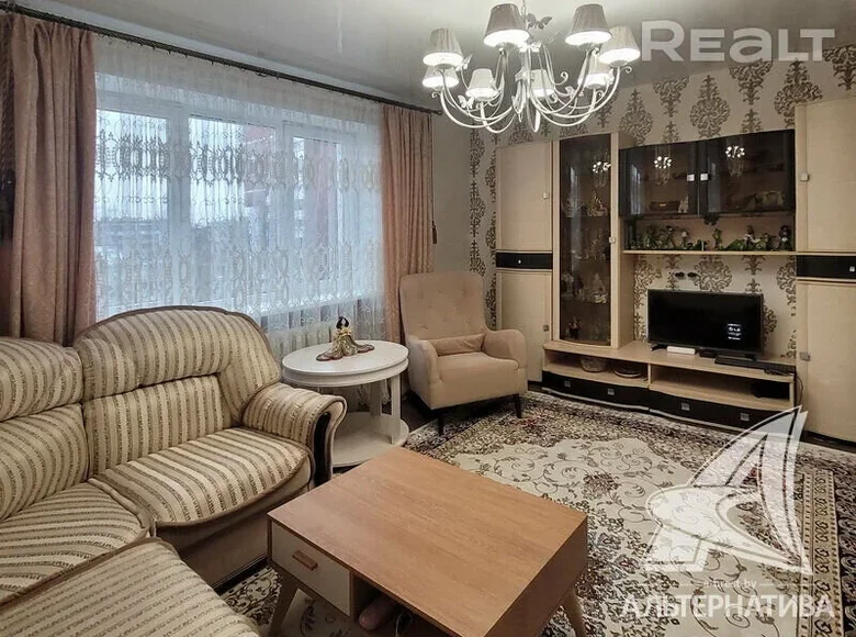 2 room apartment 51 m² Brest, Belarus