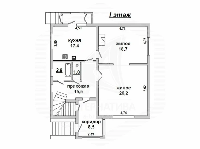 Haus 175 m² Brest, Weißrussland