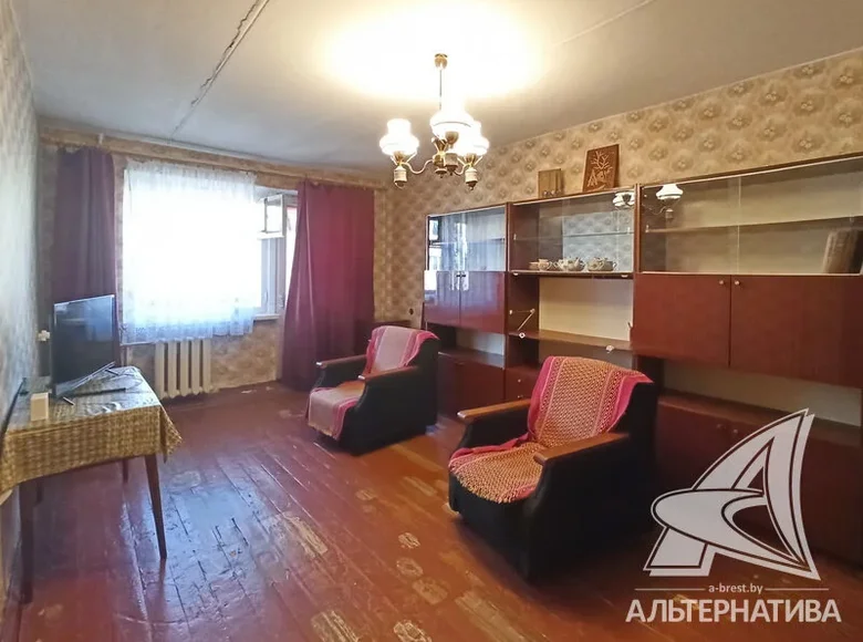 Квартира 2 комнаты 43 м² Брест, Беларусь