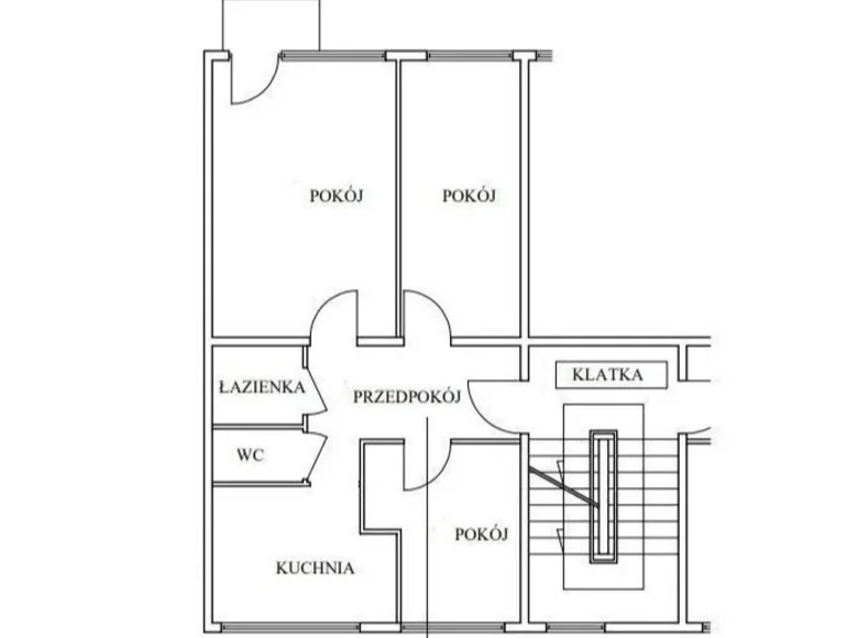 Apartamento 3 habitaciones 49 m² Varsovia, Polonia