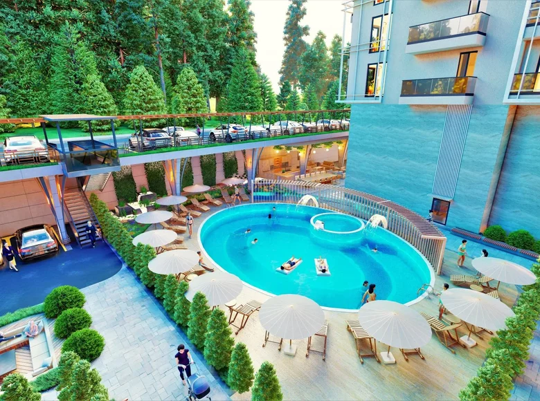 Appartement 1 chambre 56 m² Alanya, Turquie