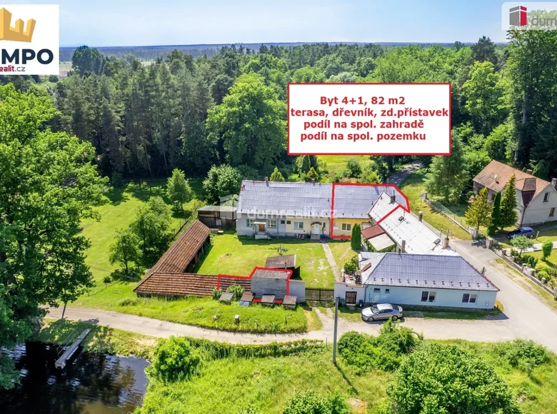 Mieszkanie 82 m² Chlum u Trebone, Czechy