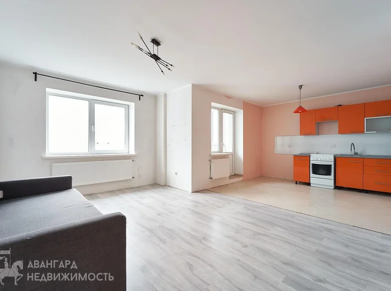 1 room apartment 44 m² Minsk, Belarus