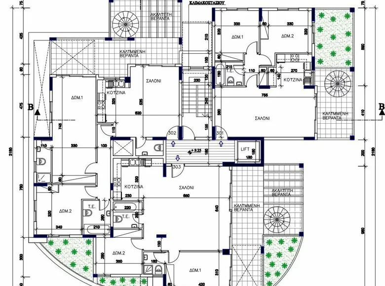 Mieszkanie 3 pokoi 222 m² Kato Polemidia, Cyprus