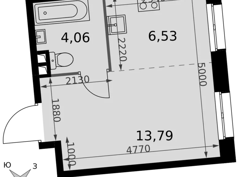 Studio 1 chambre 24 m² Moscou, Fédération de Russie