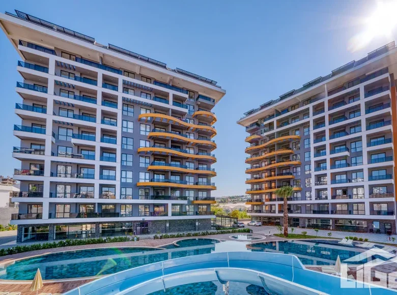 Bliźniak 2 pokoi 58 m² Alanya, Turcja