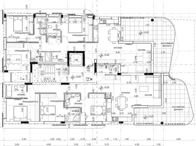 Wohnung 1 235 m² Türkische Gemeinde Nikosia, Nordzypern