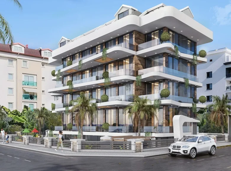 Mieszkanie 1 pokój 58 m² Mediterranean Region, Turcja