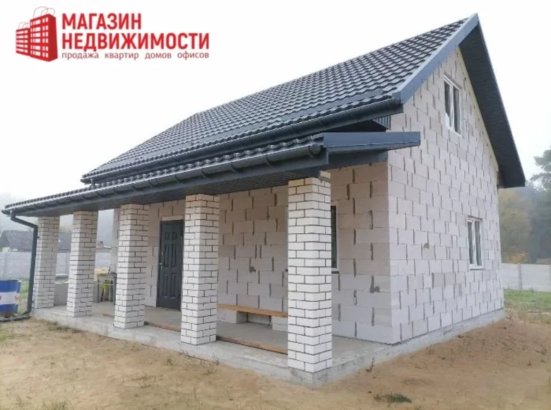 Haus 3 Zimmer 71 m² Lunnienski sielski Saviet, Weißrussland