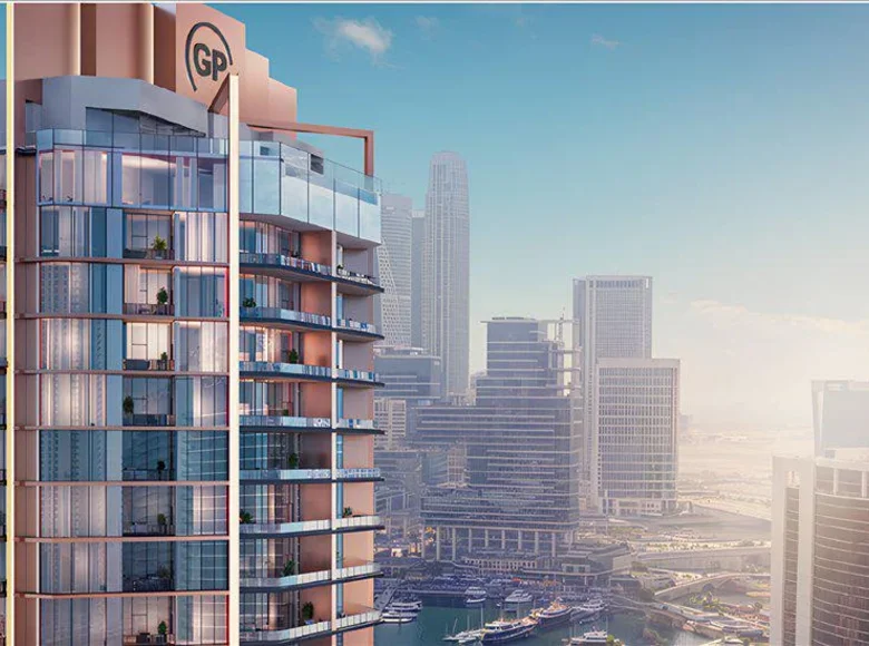 Kompleks mieszkalny New Velor Residence with a swimming pool, a mini golf and a wellness center, Downtown Dubai, UAE