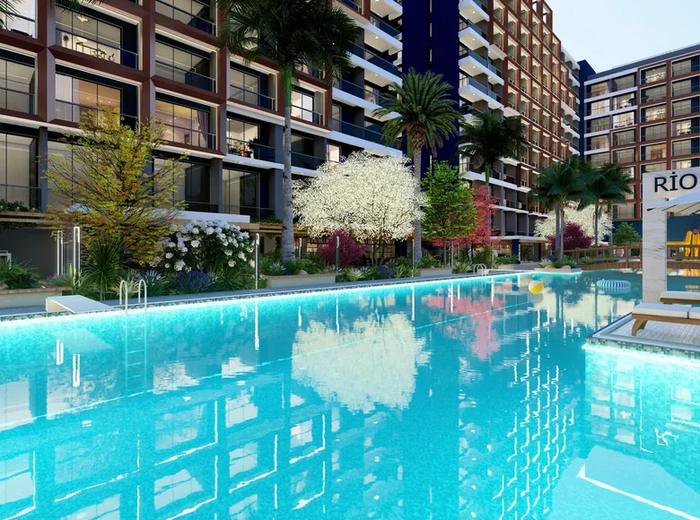 Apartamento 1 habitación 39 m² Akdeniz, Turquía