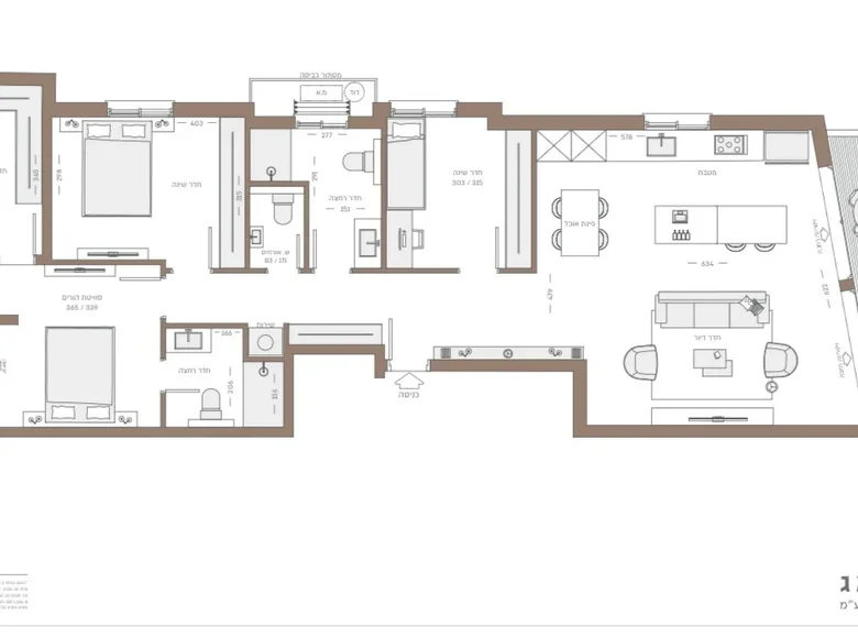 Wohnung 4 zimmer 136 m² Israel, Israel