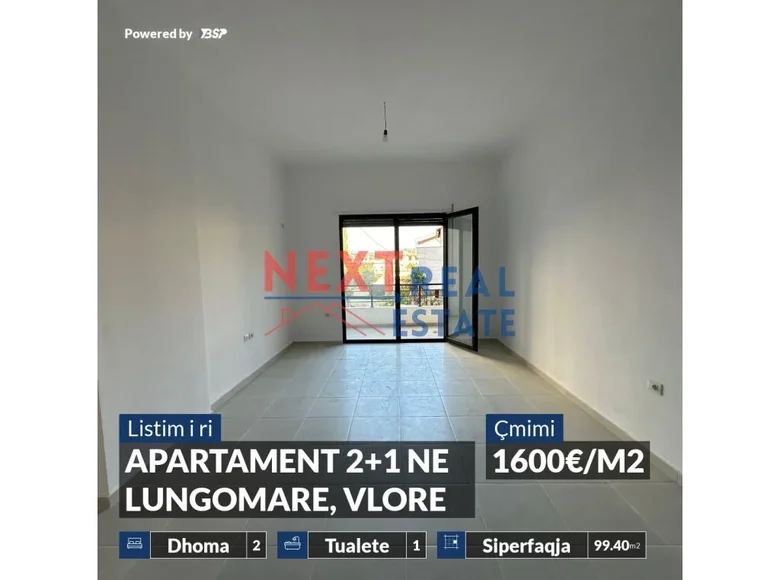 Квартира 3 комнаты 88 м² Влёра, Албания