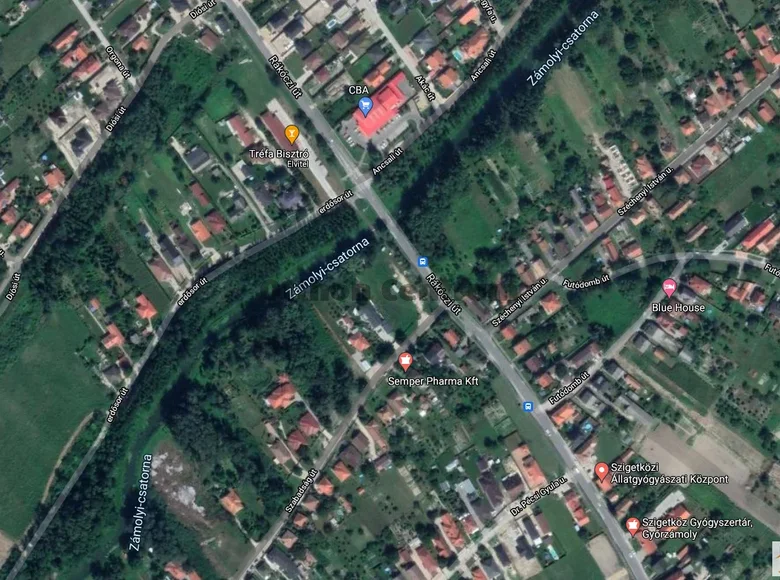 Działki 3 700 m² Gyorzamoly, Węgry